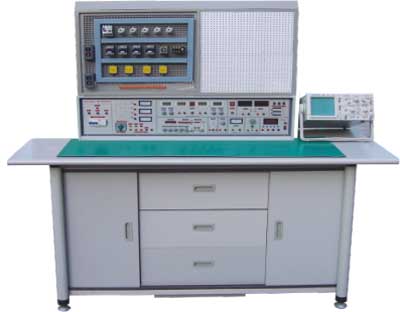HYKL-840B 型立式電工、模電、數(shù)電、電拖實驗與電工、模電、數(shù)電、電拖技能實訓(xùn)考核綜合裝置